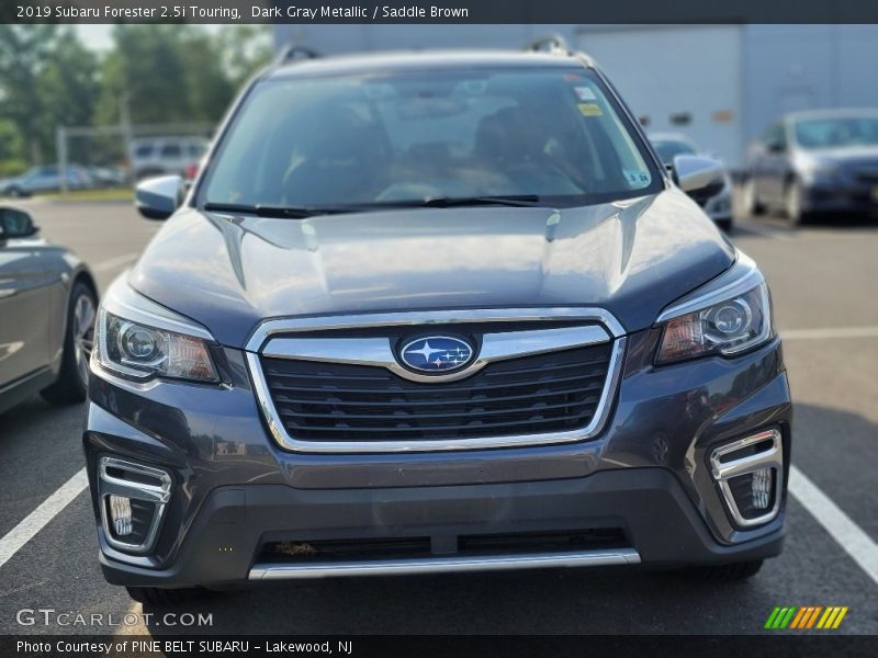 Dark Gray Metallic / Saddle Brown 2019 Subaru Forester 2.5i Touring