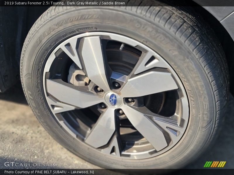 Dark Gray Metallic / Saddle Brown 2019 Subaru Forester 2.5i Touring