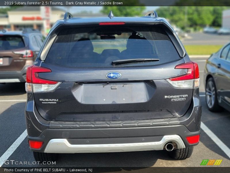 Dark Gray Metallic / Saddle Brown 2019 Subaru Forester 2.5i Touring