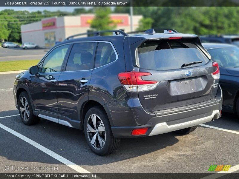 Dark Gray Metallic / Saddle Brown 2019 Subaru Forester 2.5i Touring