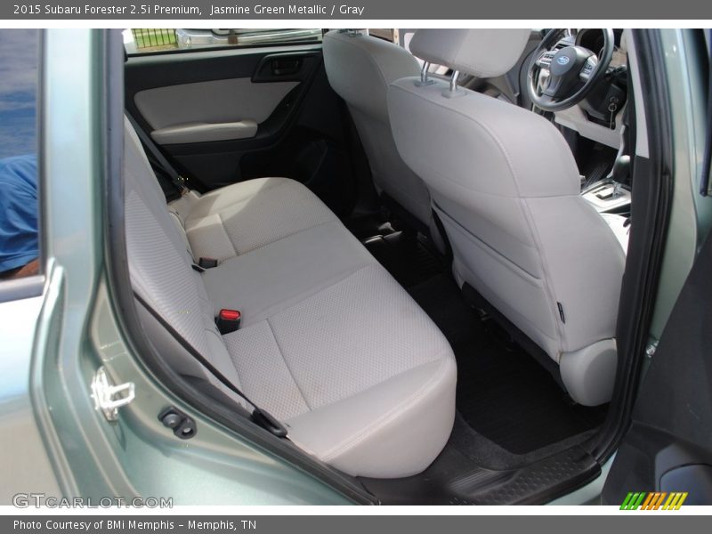 Jasmine Green Metallic / Gray 2015 Subaru Forester 2.5i Premium