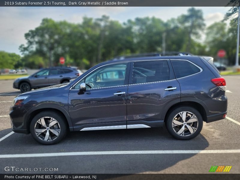 Dark Gray Metallic / Saddle Brown 2019 Subaru Forester 2.5i Touring