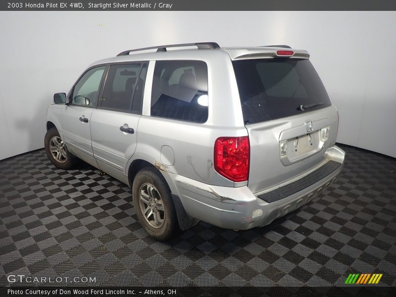 Starlight Silver Metallic / Gray 2003 Honda Pilot EX 4WD