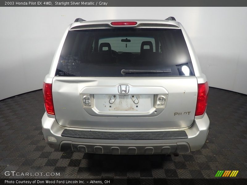 Starlight Silver Metallic / Gray 2003 Honda Pilot EX 4WD