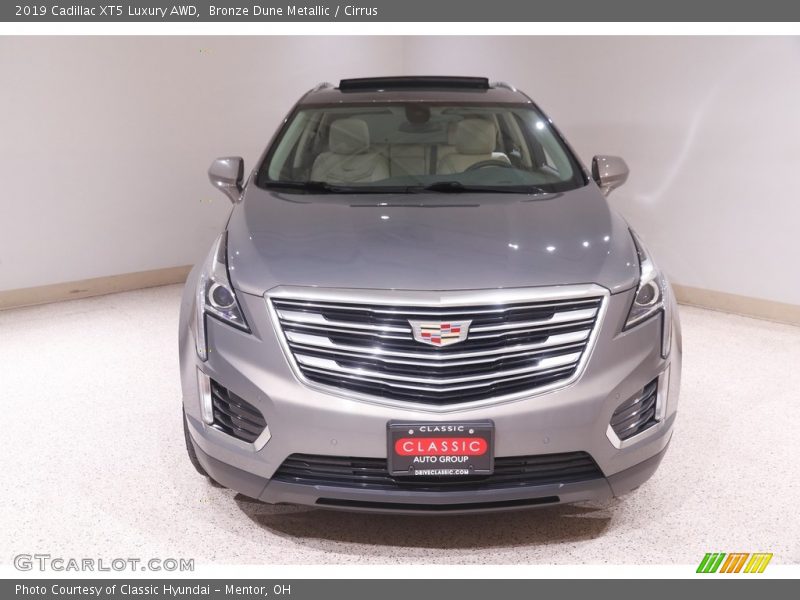 Bronze Dune Metallic / Cirrus 2019 Cadillac XT5 Luxury AWD
