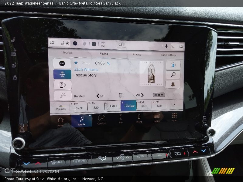 Baltic Gray Metallic / Sea Salt/Black 2022 Jeep Wagoneer Series I