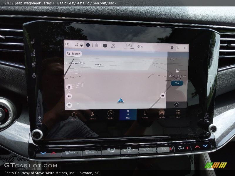 Navigation of 2022 Wagoneer Series I