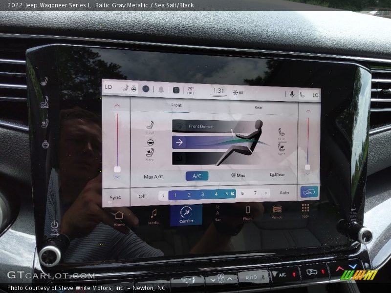 Baltic Gray Metallic / Sea Salt/Black 2022 Jeep Wagoneer Series I