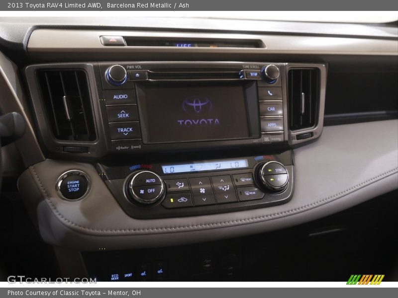 Barcelona Red Metallic / Ash 2013 Toyota RAV4 Limited AWD