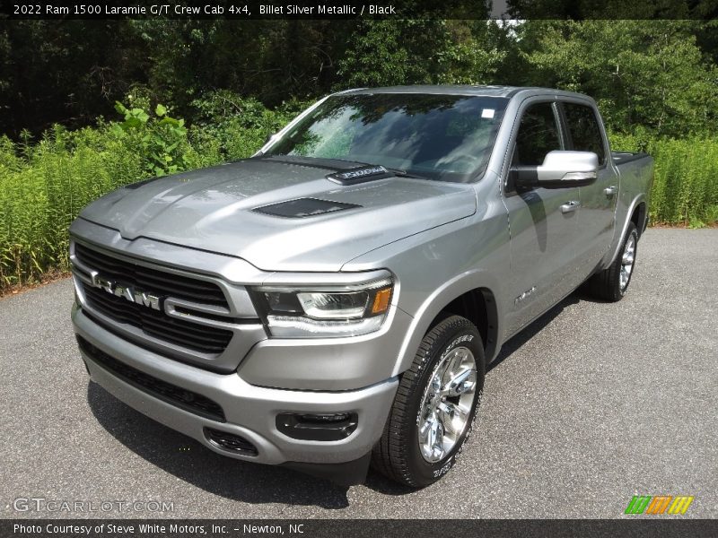 Billet Silver Metallic / Black 2022 Ram 1500 Laramie G/T Crew Cab 4x4