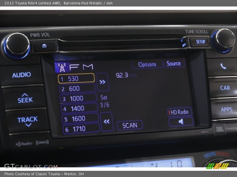 Barcelona Red Metallic / Ash 2013 Toyota RAV4 Limited AWD