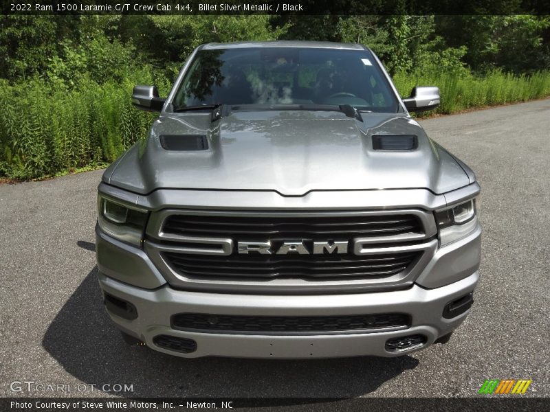 Billet Silver Metallic / Black 2022 Ram 1500 Laramie G/T Crew Cab 4x4