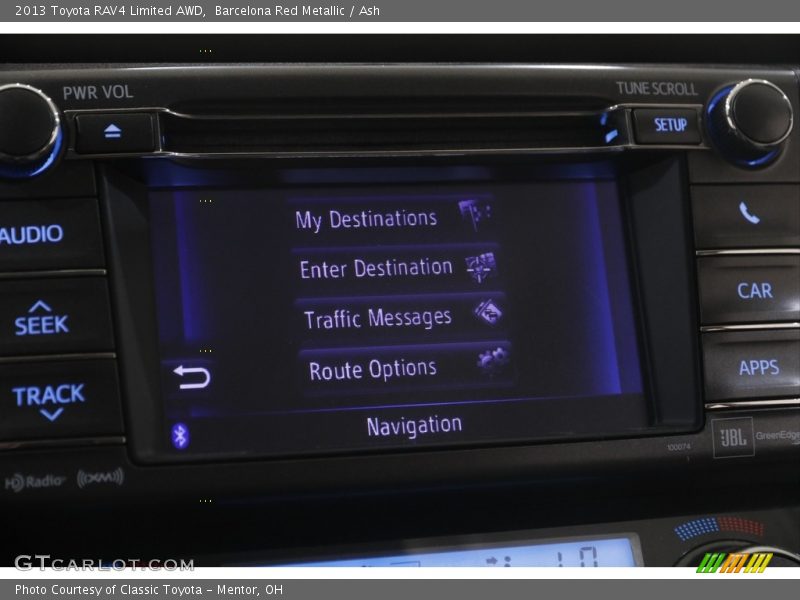 Barcelona Red Metallic / Ash 2013 Toyota RAV4 Limited AWD