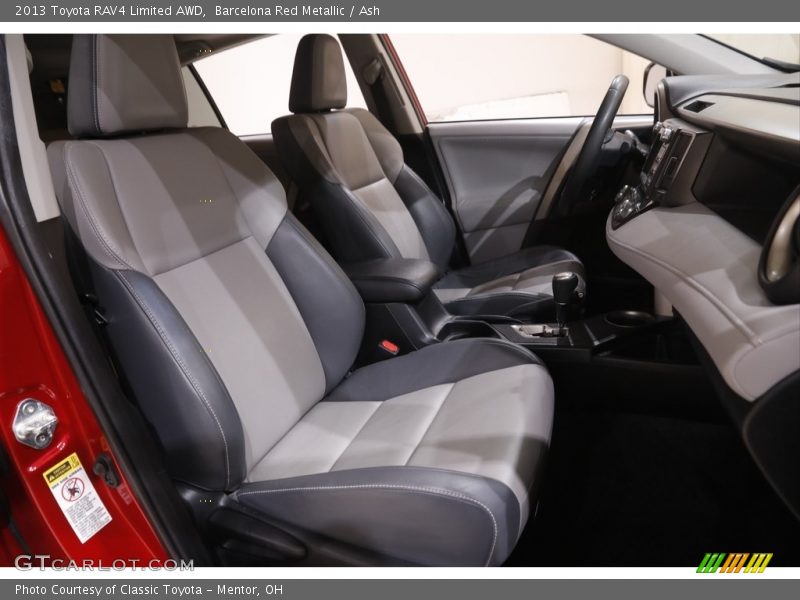 Barcelona Red Metallic / Ash 2013 Toyota RAV4 Limited AWD
