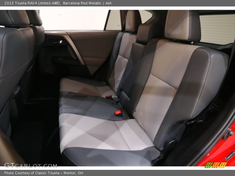 Barcelona Red Metallic / Ash 2013 Toyota RAV4 Limited AWD