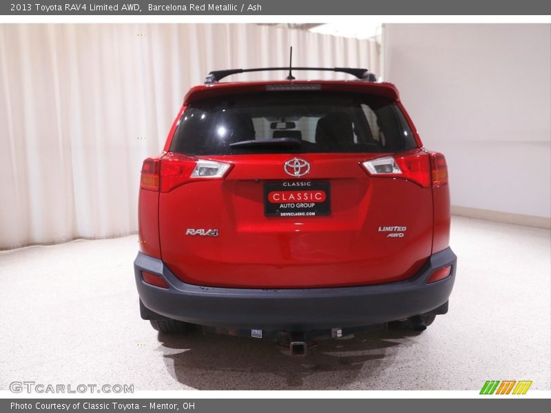 Barcelona Red Metallic / Ash 2013 Toyota RAV4 Limited AWD