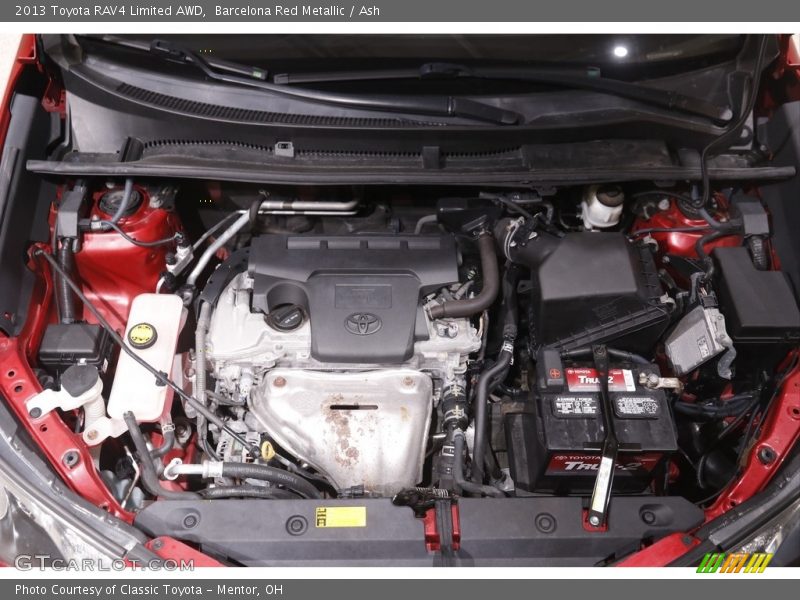 Barcelona Red Metallic / Ash 2013 Toyota RAV4 Limited AWD