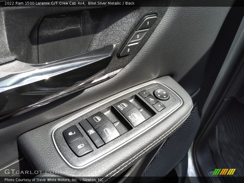 Controls of 2022 1500 Laramie G/T Crew Cab 4x4