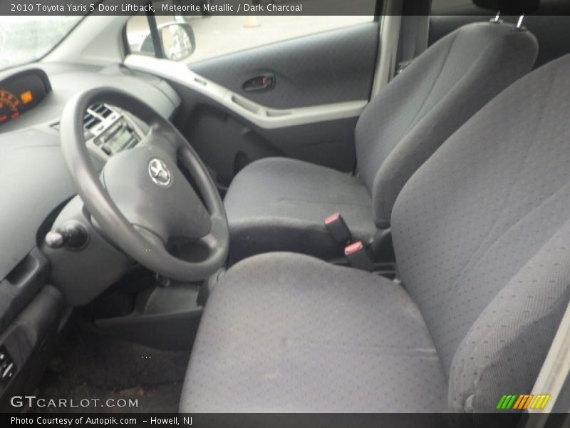 Meteorite Metallic / Dark Charcoal 2010 Toyota Yaris 5 Door Liftback