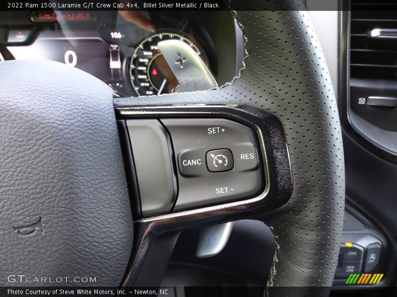  2022 1500 Laramie G/T Crew Cab 4x4 Steering Wheel