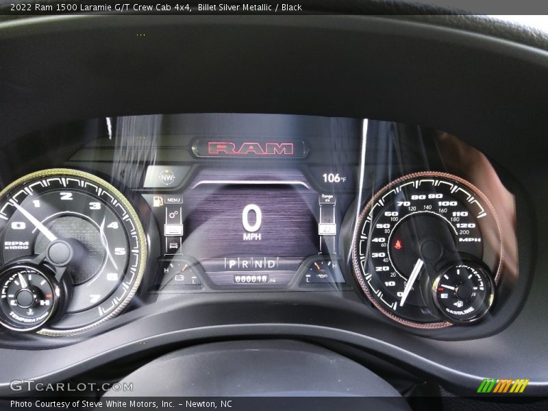  2022 1500 Laramie G/T Crew Cab 4x4 Laramie G/T Crew Cab 4x4 Gauges