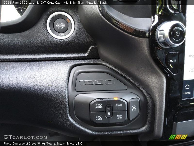 Controls of 2022 1500 Laramie G/T Crew Cab 4x4