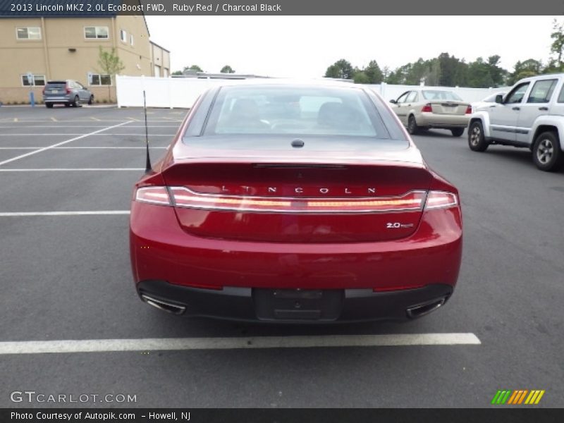 Ruby Red / Charcoal Black 2013 Lincoln MKZ 2.0L EcoBoost FWD