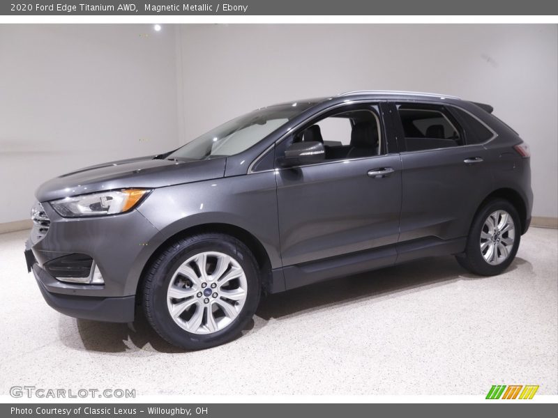 Magnetic Metallic / Ebony 2020 Ford Edge Titanium AWD