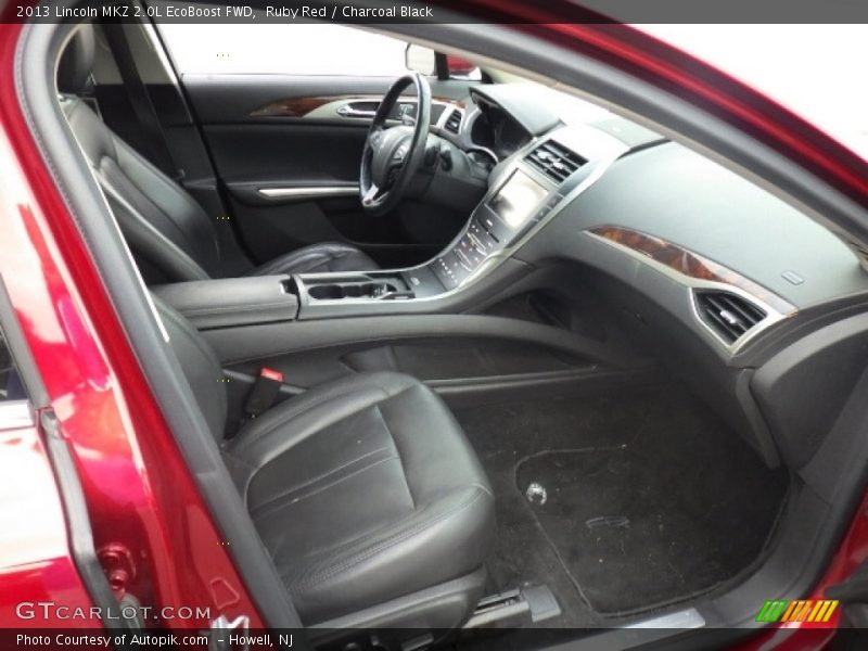 Ruby Red / Charcoal Black 2013 Lincoln MKZ 2.0L EcoBoost FWD