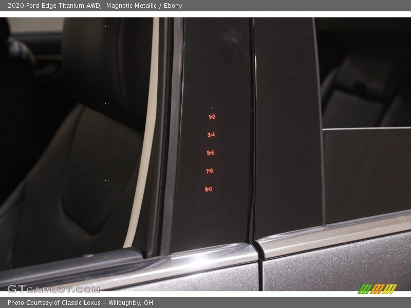 Magnetic Metallic / Ebony 2020 Ford Edge Titanium AWD