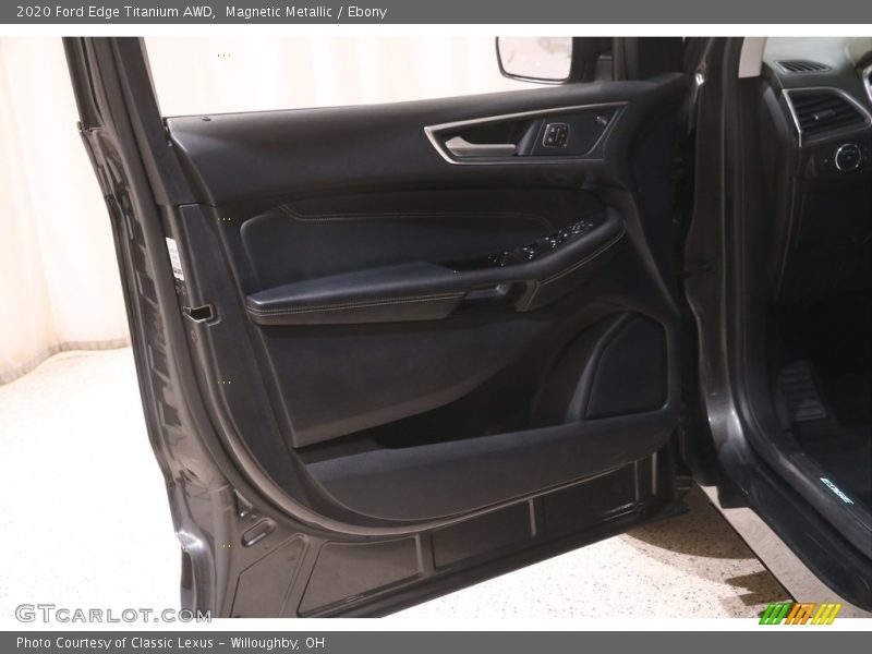 Magnetic Metallic / Ebony 2020 Ford Edge Titanium AWD