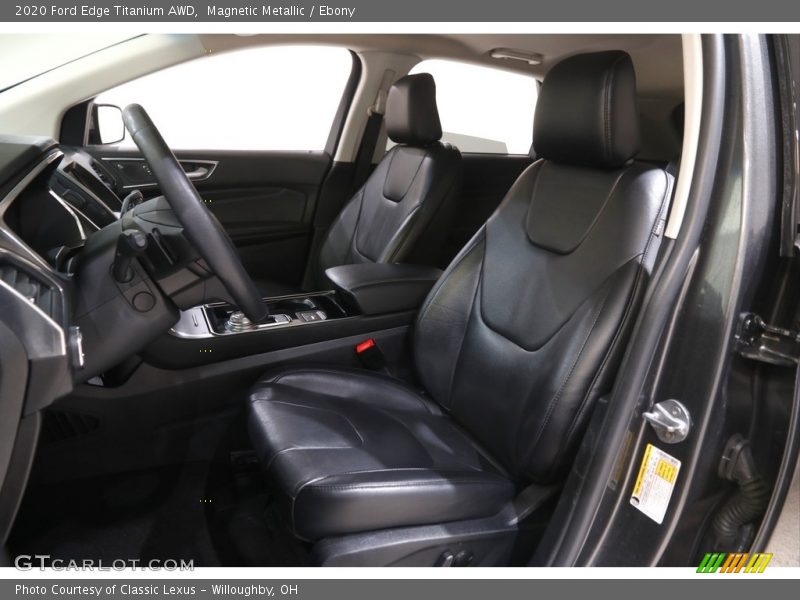 Magnetic Metallic / Ebony 2020 Ford Edge Titanium AWD