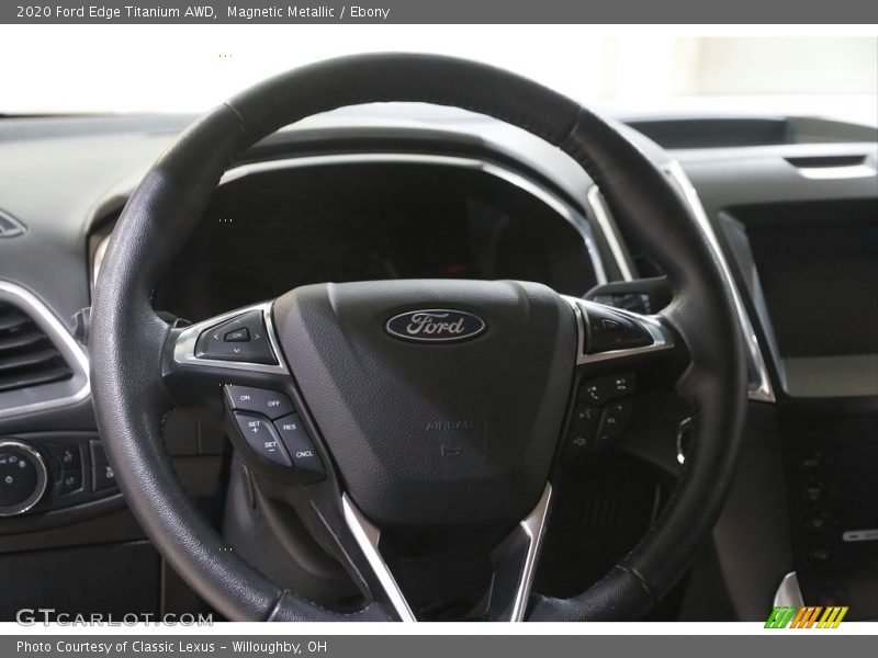 Magnetic Metallic / Ebony 2020 Ford Edge Titanium AWD