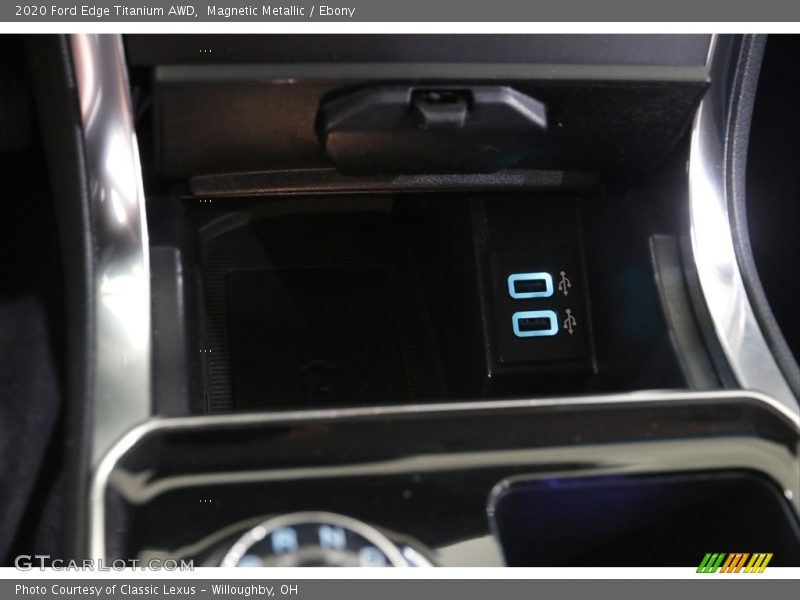 Magnetic Metallic / Ebony 2020 Ford Edge Titanium AWD