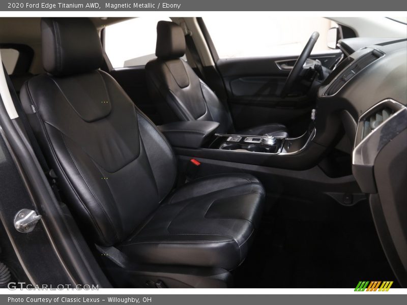 Magnetic Metallic / Ebony 2020 Ford Edge Titanium AWD