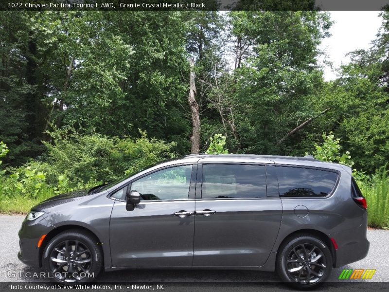 Granite Crystal Metallic / Black 2022 Chrysler Pacifica Touring L AWD