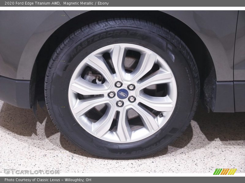 Magnetic Metallic / Ebony 2020 Ford Edge Titanium AWD