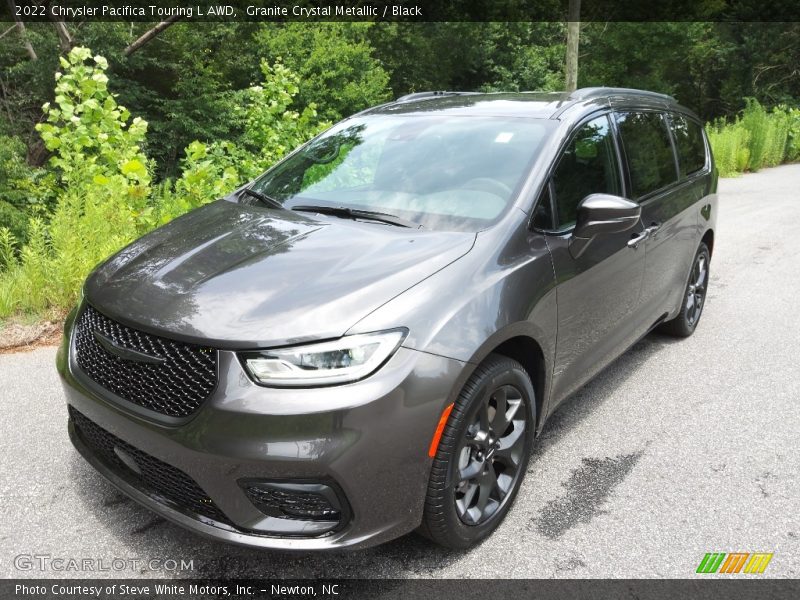 Granite Crystal Metallic / Black 2022 Chrysler Pacifica Touring L AWD