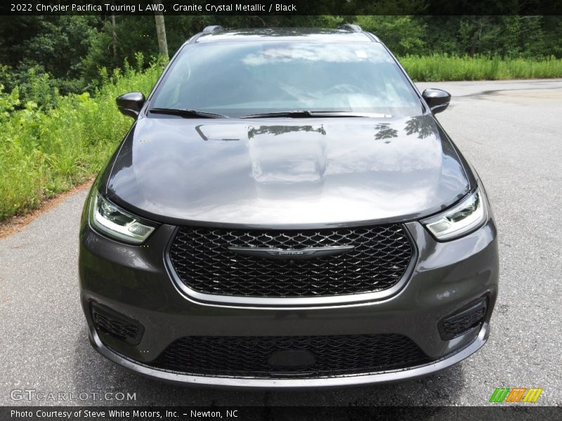 Granite Crystal Metallic / Black 2022 Chrysler Pacifica Touring L AWD