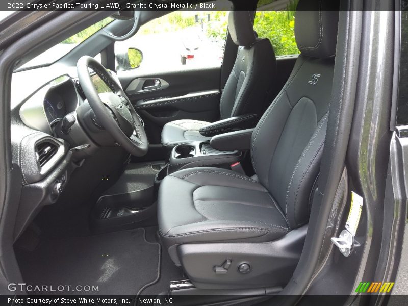 Granite Crystal Metallic / Black 2022 Chrysler Pacifica Touring L AWD