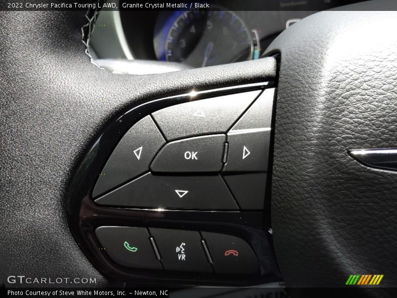 Granite Crystal Metallic / Black 2022 Chrysler Pacifica Touring L AWD