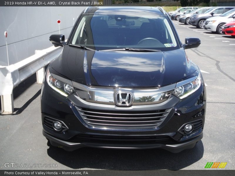 Crystal Black Pearl / Black 2019 Honda HR-V EX-L AWD