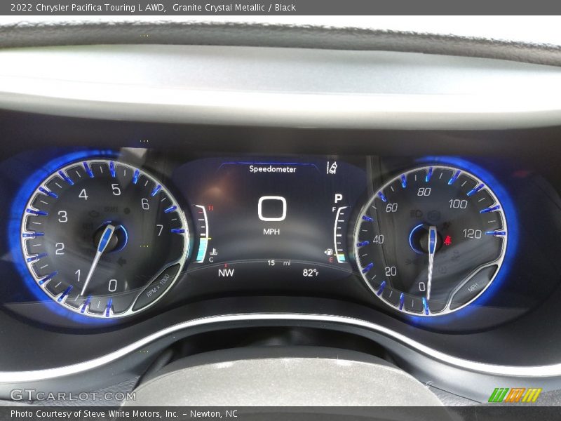 Granite Crystal Metallic / Black 2022 Chrysler Pacifica Touring L AWD