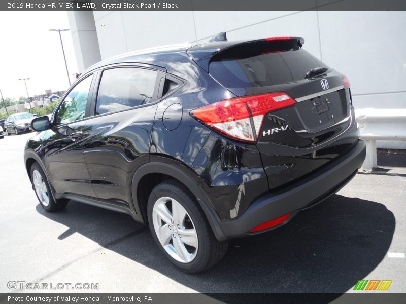 Crystal Black Pearl / Black 2019 Honda HR-V EX-L AWD