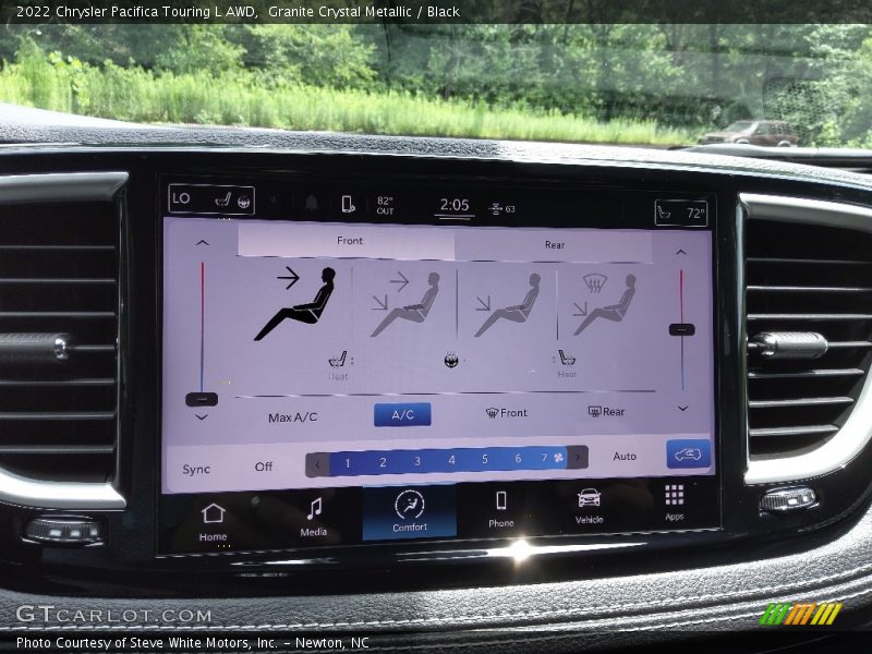 Granite Crystal Metallic / Black 2022 Chrysler Pacifica Touring L AWD