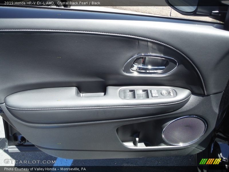 Crystal Black Pearl / Black 2019 Honda HR-V EX-L AWD