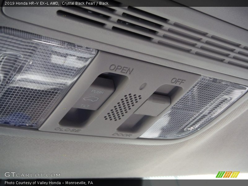 Crystal Black Pearl / Black 2019 Honda HR-V EX-L AWD
