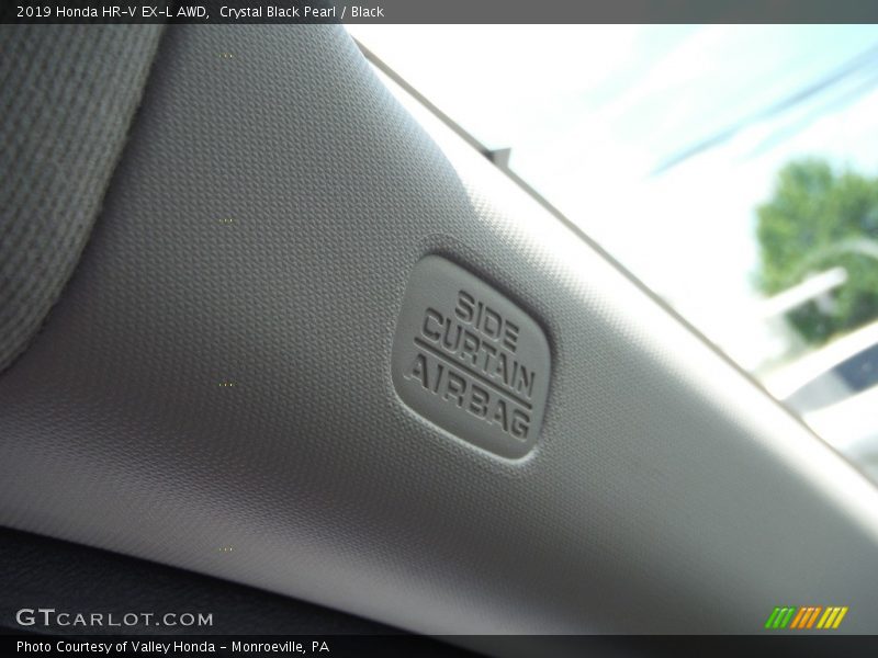 Crystal Black Pearl / Black 2019 Honda HR-V EX-L AWD