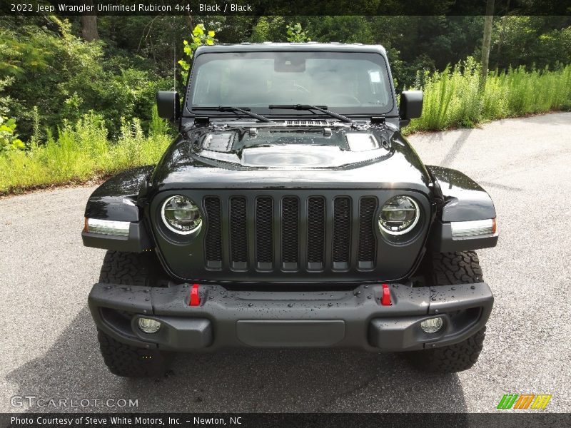 Black / Black 2022 Jeep Wrangler Unlimited Rubicon 4x4