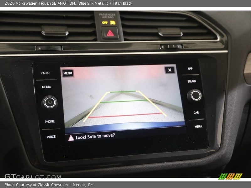 Blue Silk Metallic / Titan Black 2020 Volkswagen Tiguan SE 4MOTION